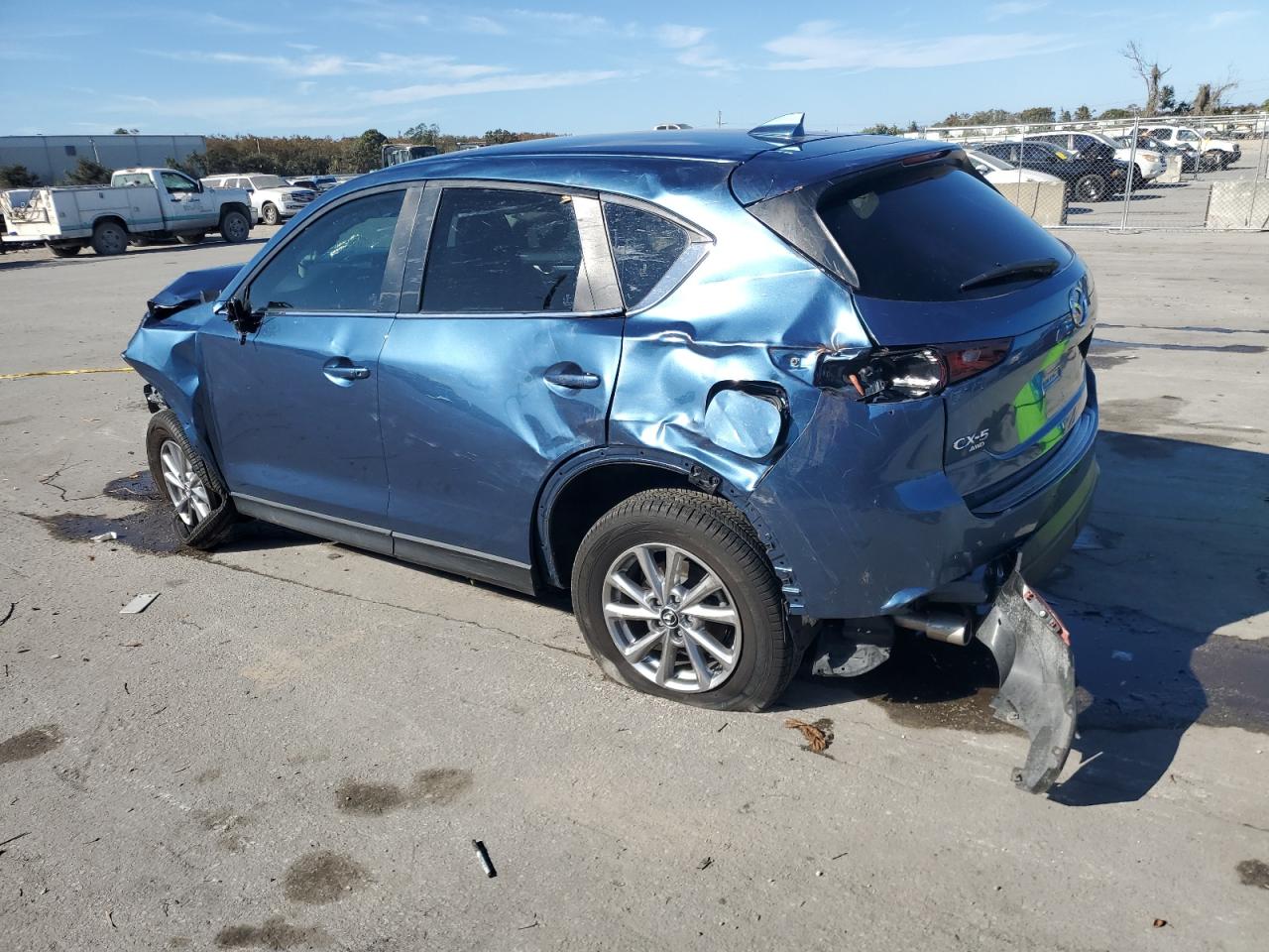 2023 Mazda CX-5 VIN JM3KFBCM3P0264607 Copart auction photo, all over damage thumbnail 2