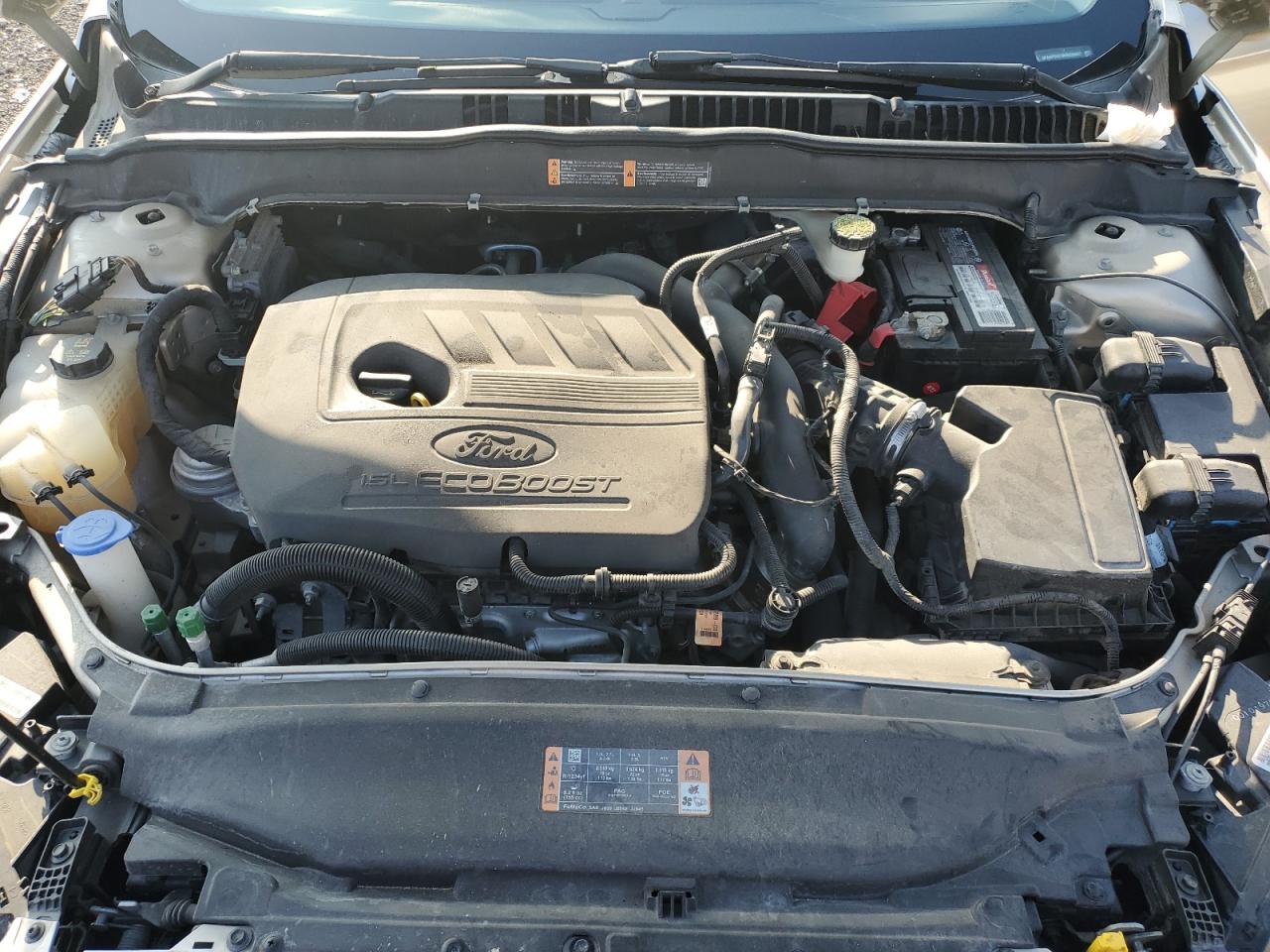 2017 Ford Fusion VIN 3FA6P0HD3HR220957 Copart auction photo, mechanical / front end damage thumbnail 11