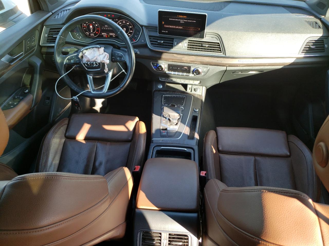 2018 Audi Q5 VIN WA1CNAFYXJ2205150 Copart auction photo, front end / mechanical damage thumbnail 8