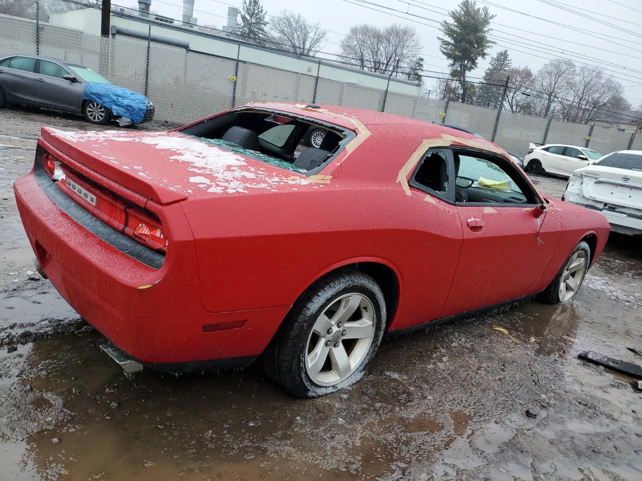 2012 Dodge Challenger VIN 2C3CDYBT5CH167305 Copart auction photo, vandalism / all over damage thumbnail 3