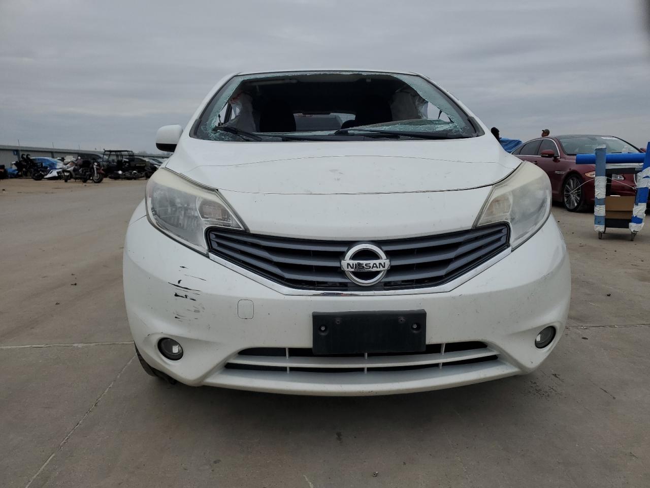 2014 Nissan Versa VIN 3N1CE2CP5EL435435 Copart auction photo, front end damage thumbnail 5