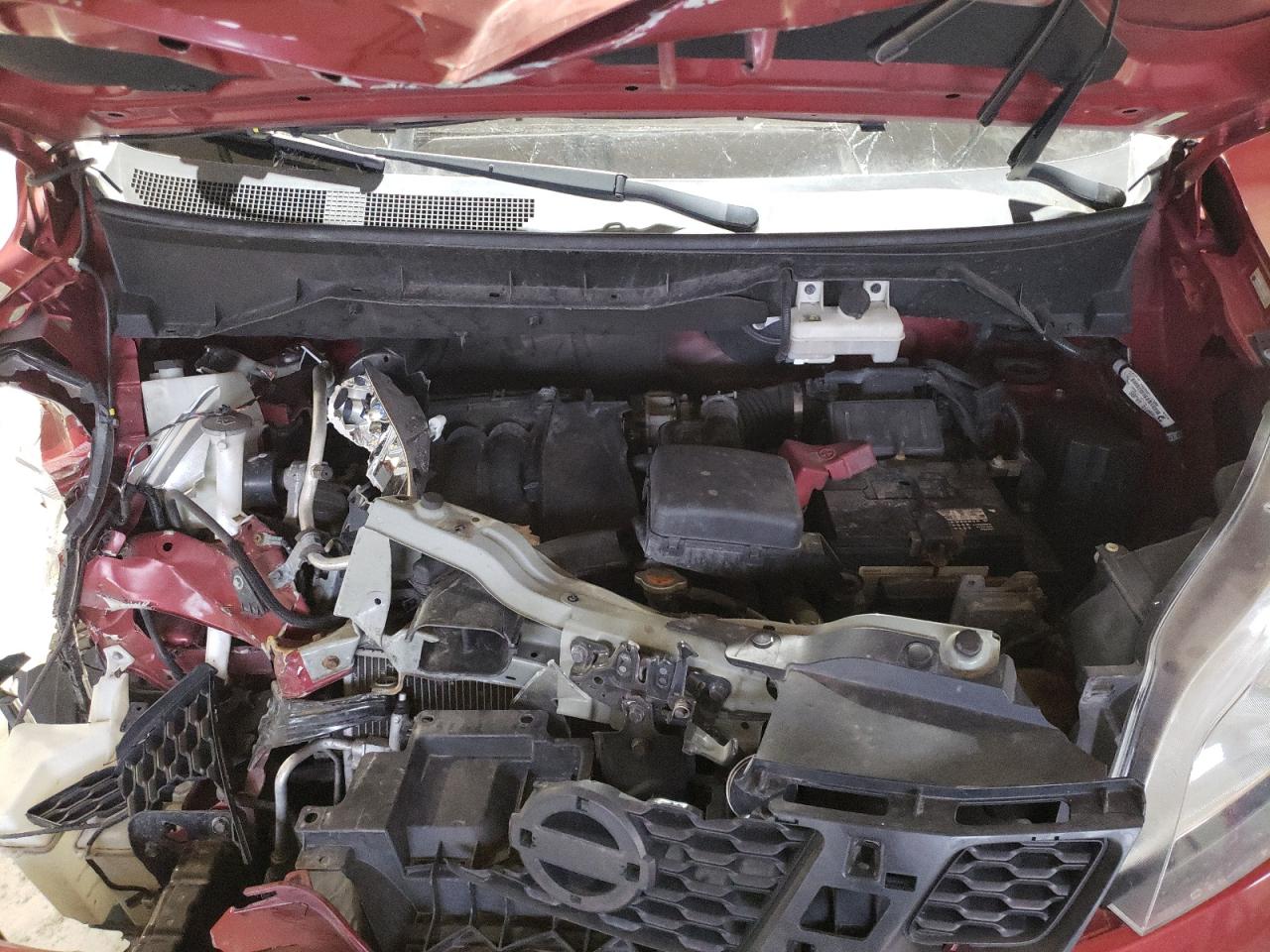 2015 Nissan NV VIN 3N6CM0KN3FK694112 Copart auction photo, front end damage thumbnail 14