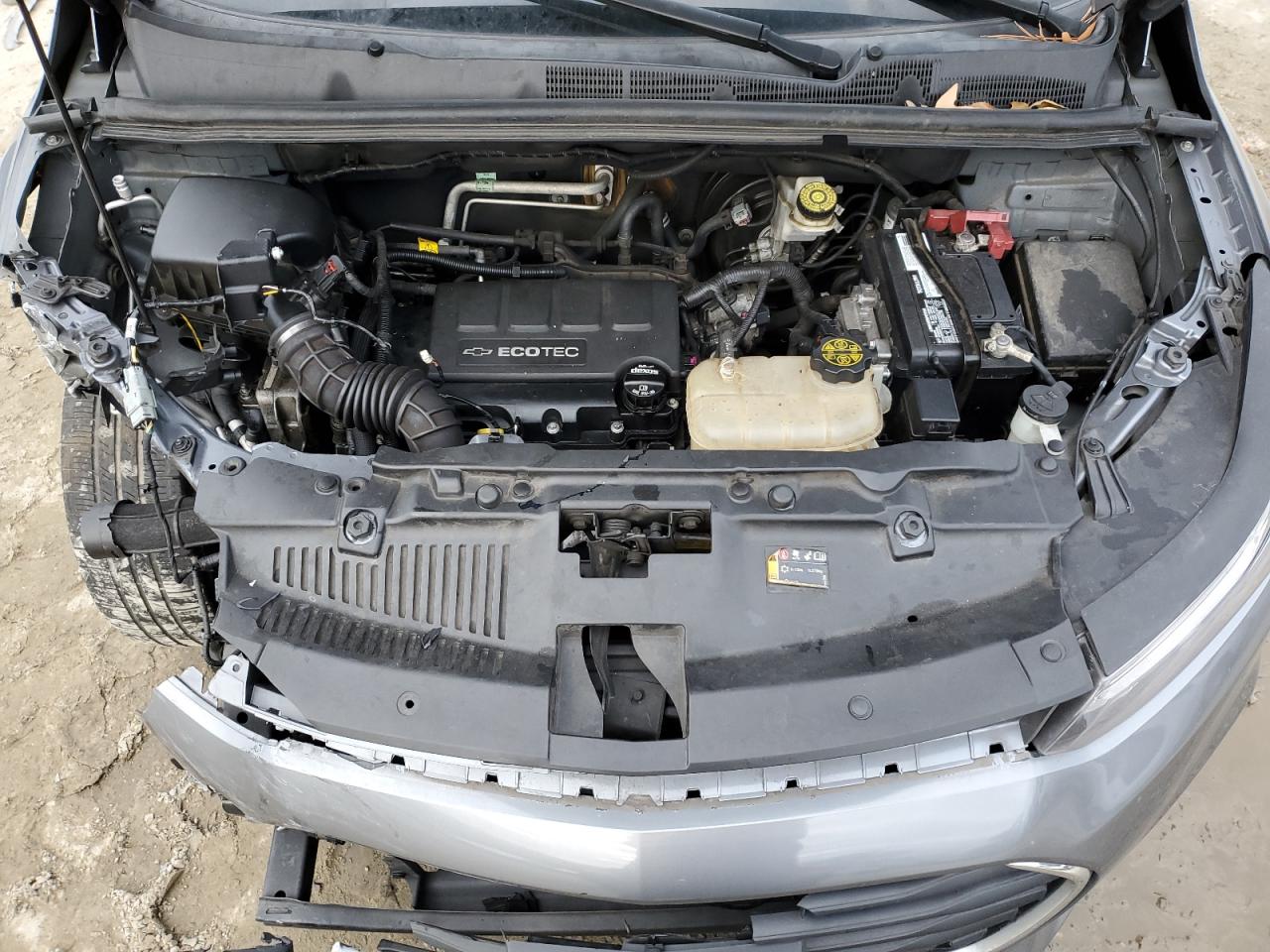 2019 Chevrolet Trax VIN KL7CJPSB2KB923294 Copart auction photo, front end / side damage thumbnail 12