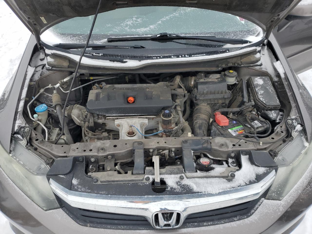 2012 Honda Civic VIN 19XFB2F59CE098217 Copart auction photo, rear end / hail damage thumbnail 11