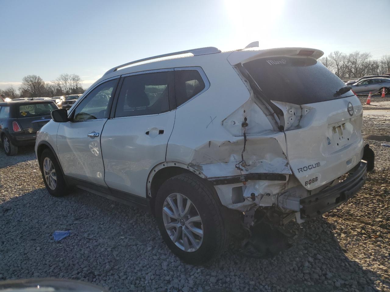 2019 Nissan Rogue VIN JN8AT2MT9KW256413 Copart auction photo, rear end damage thumbnail 2