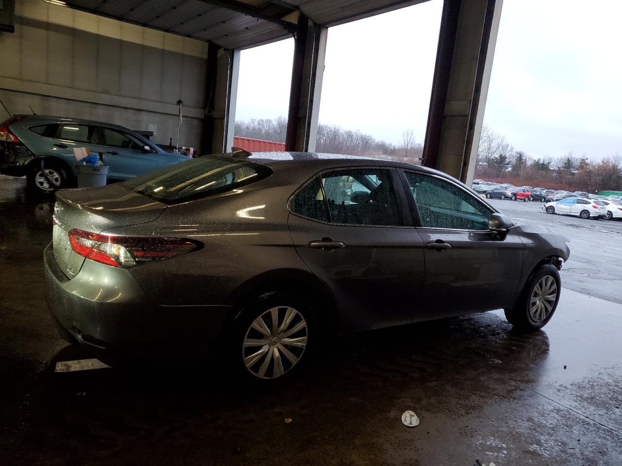 2021 Toyota Camry VIN 4T1C31AK5MU027540 Copart auction photo, front end damage thumbnail 3