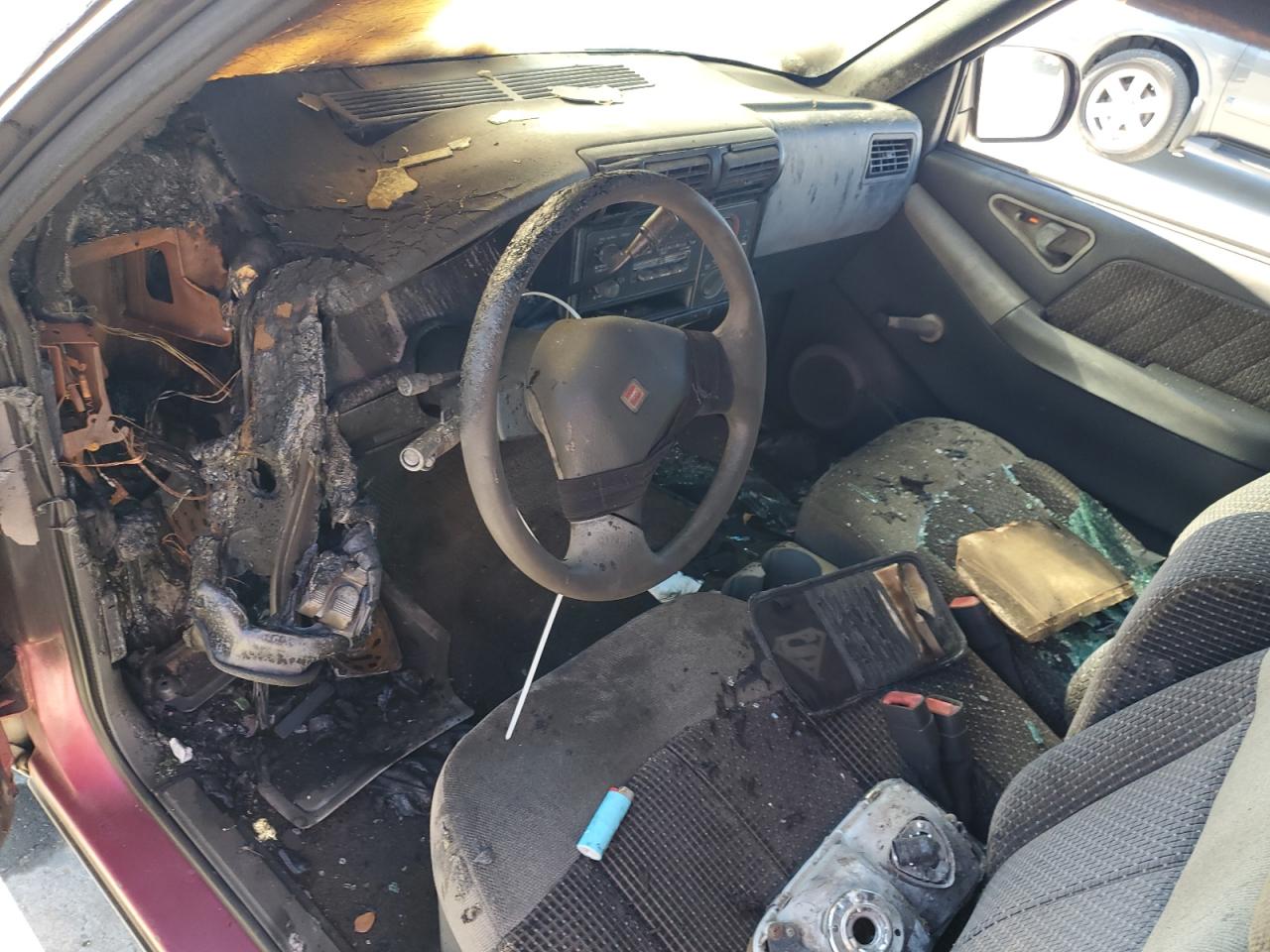 1994 GMC Sonoma VIN 1GTCS14Z2R8511780 Copart auction photo, burn damage thumbnail 8