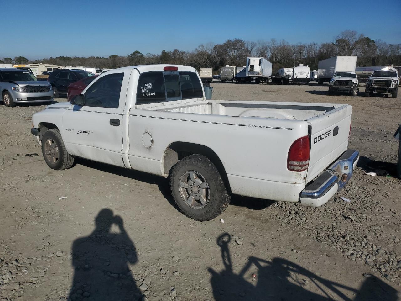 2001 Dodge Dakota VIN 1B7FL26X81S186541 Copart auction photo, all over damage thumbnail 2