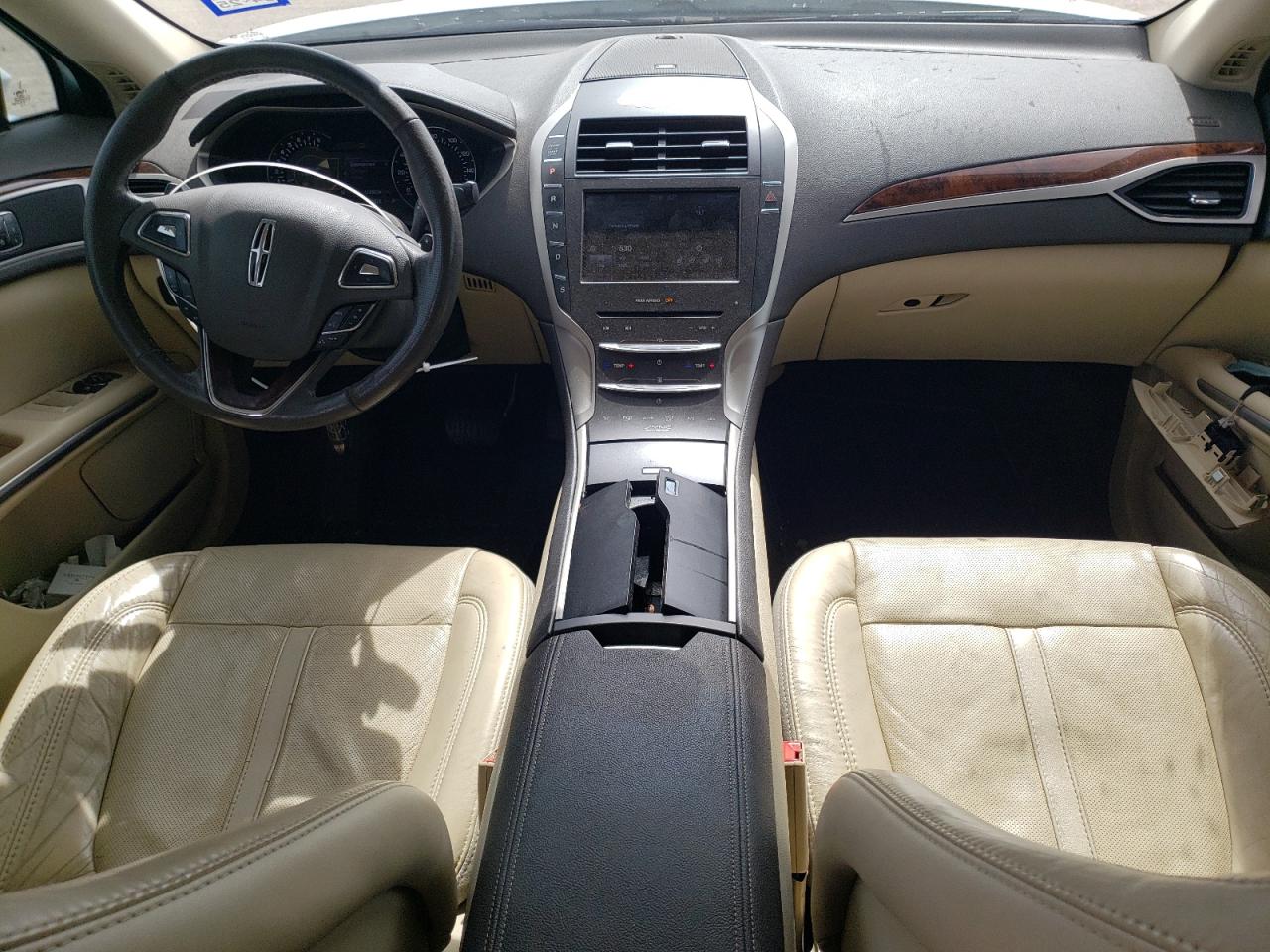 2014 Lincoln MKZ VIN 3LN6L2GK5ER823126 Copart auction photo, side damage thumbnail 8