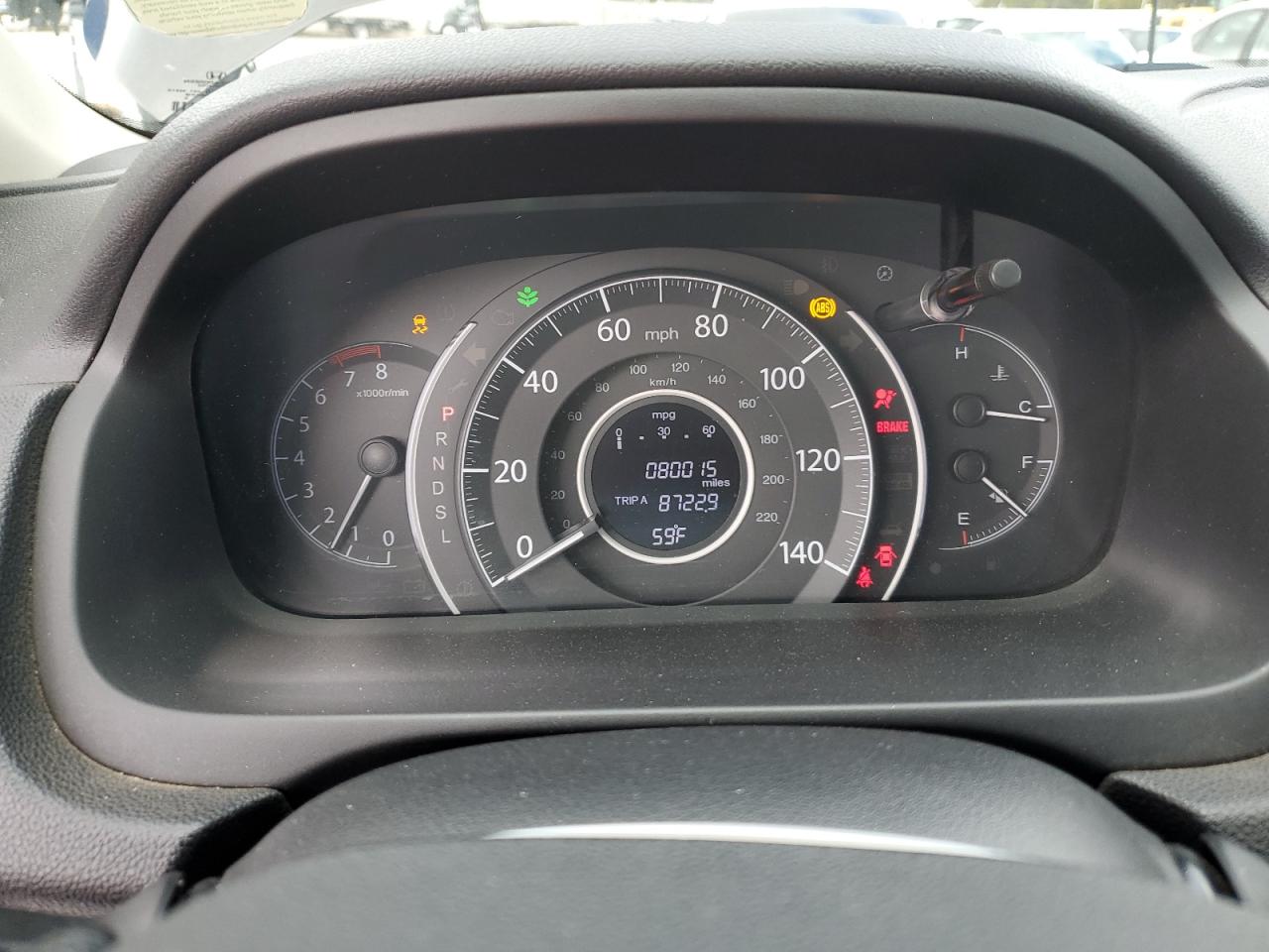 2015 Honda CR-V VIN 2HKRM3H53FH553993 Copart auction photo, side / rear end damage thumbnail 9