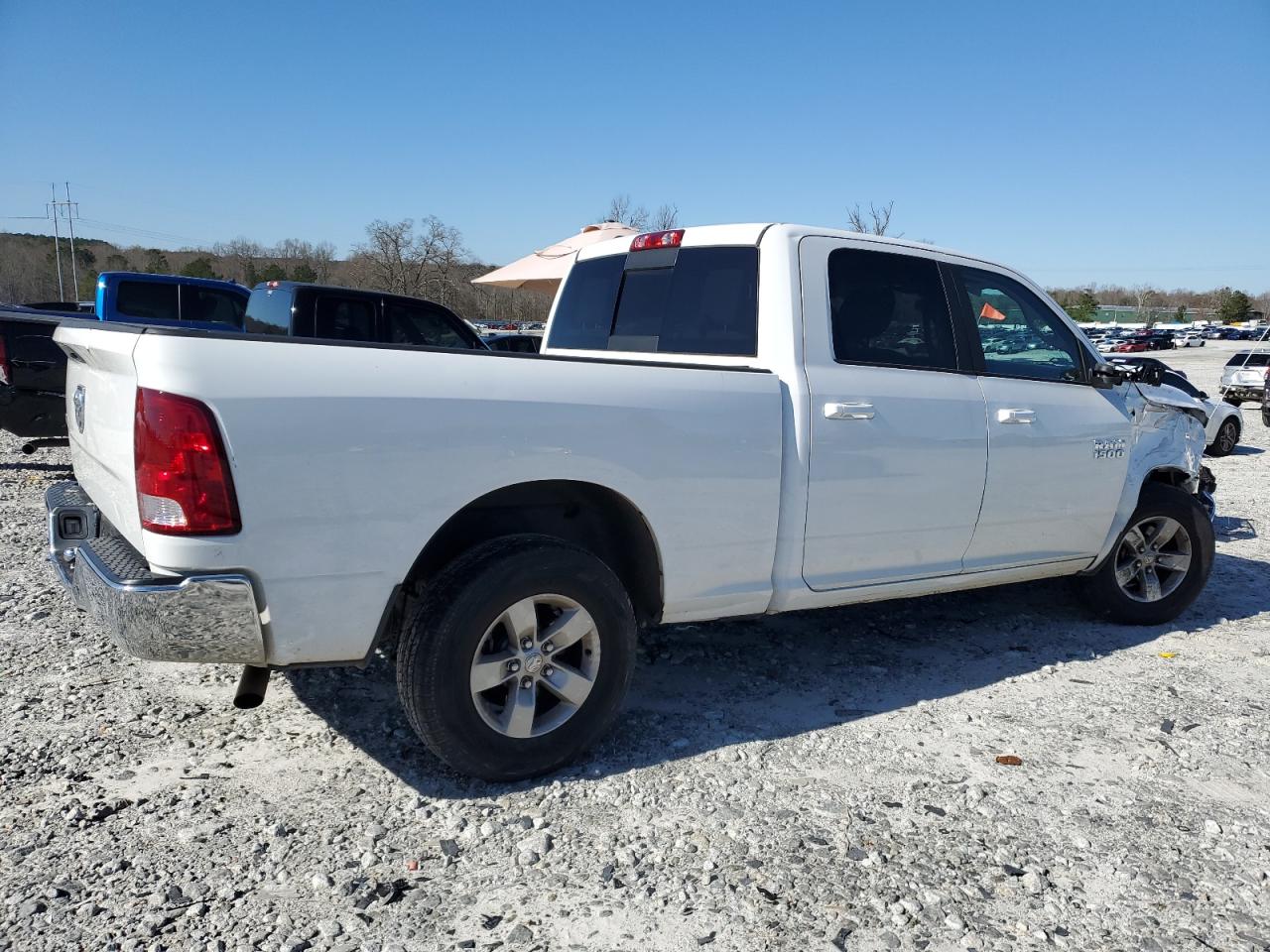 2020 RAM 1500 VIN 1C6RR6TT0LS111072 Copart auction photo, front end damage thumbnail 3