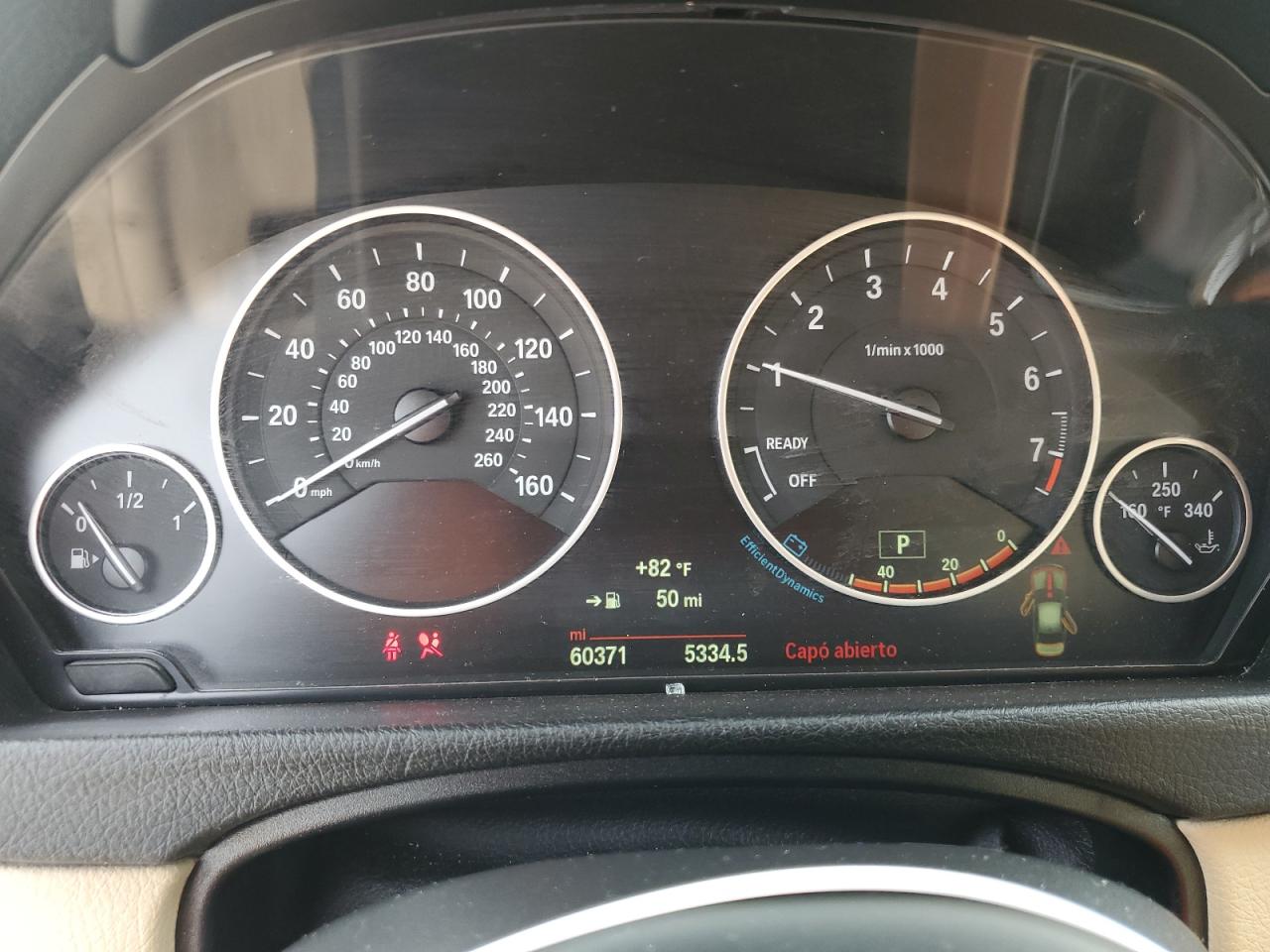 2015 BMW 3er VIN WBA3A5G59FNS90417 Copart auction photo, side damage thumbnail 9