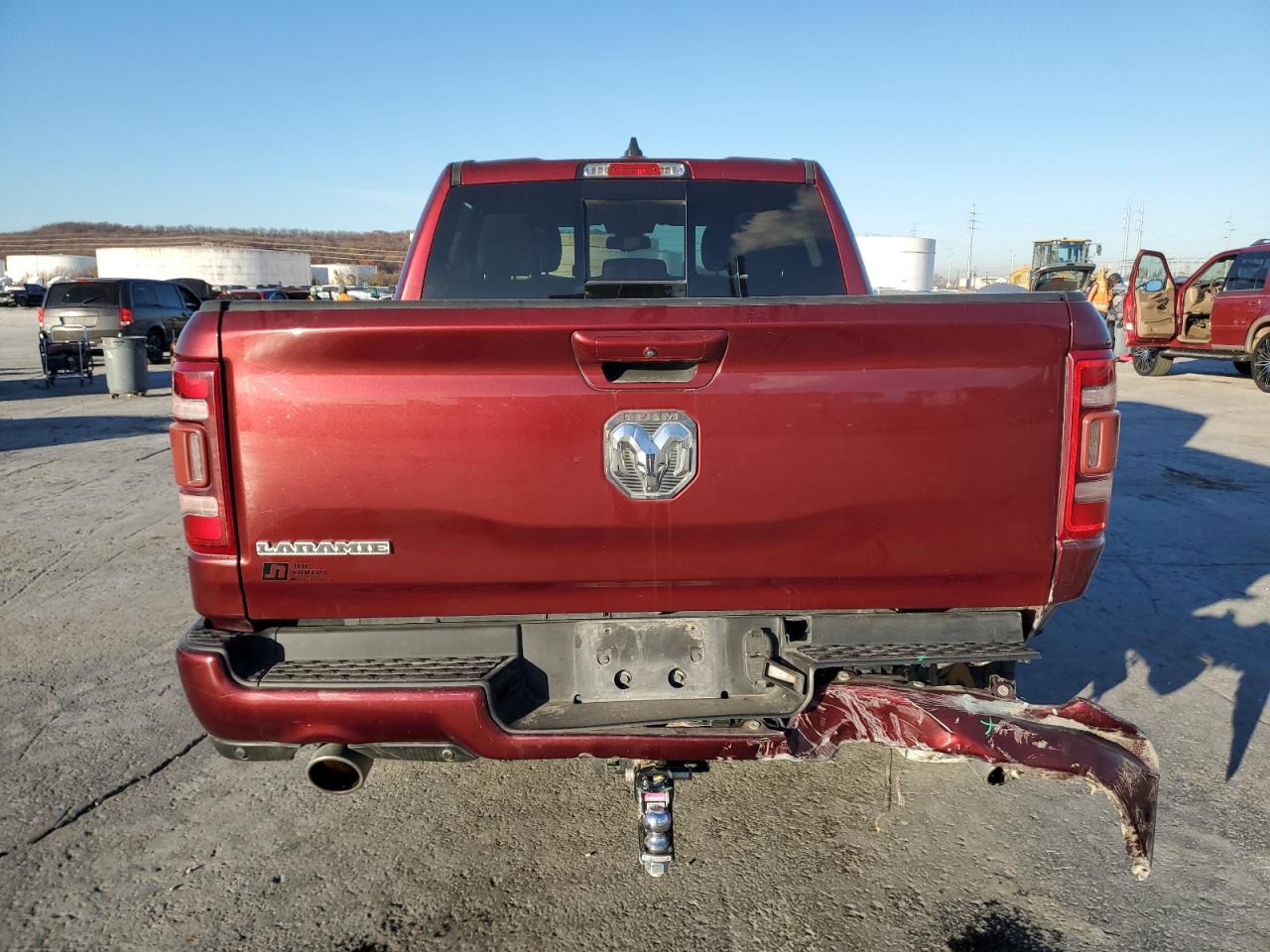 2019 RAM 1500 VIN 1C6RREJT8KN685297 Copart auction photo, all over damage thumbnail 6