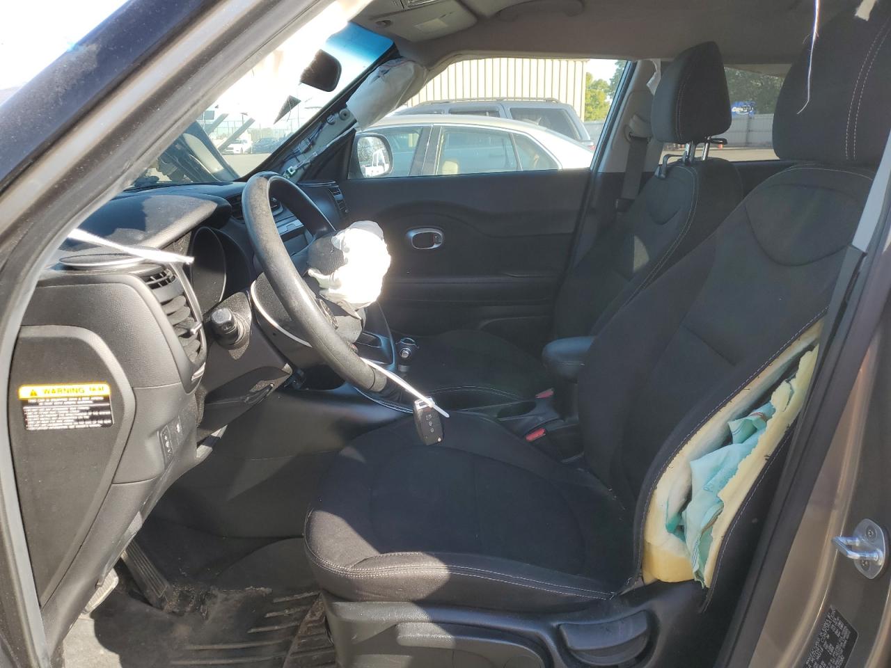 2018 KIA Soul VIN KNDJN2A29J7572582 Copart auction photo, front end / side damage thumbnail 7