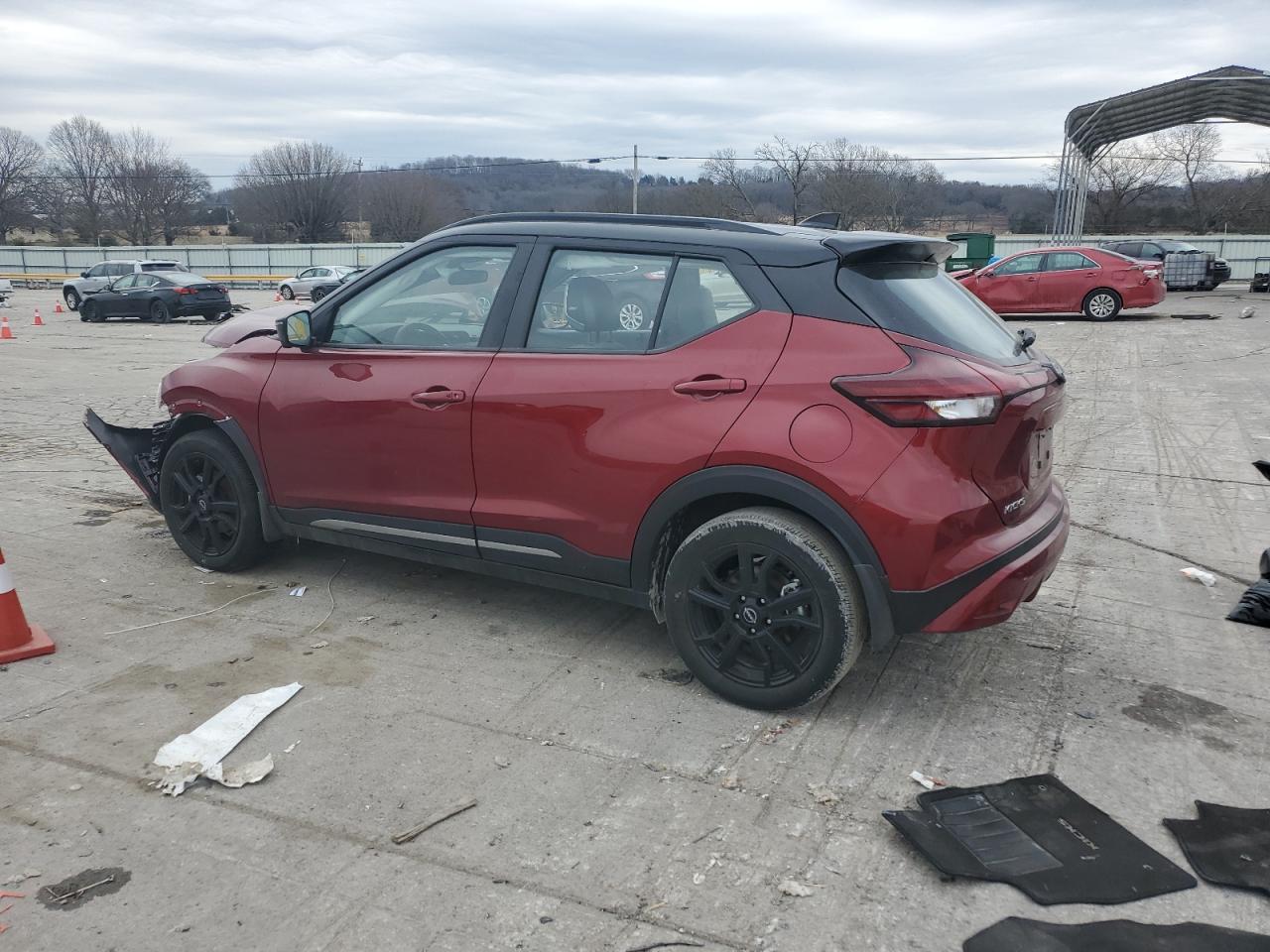 2024 Nissan Kicks VIN 3N1CP5DV4RL540935 Copart auction photo, front end damage thumbnail 2
