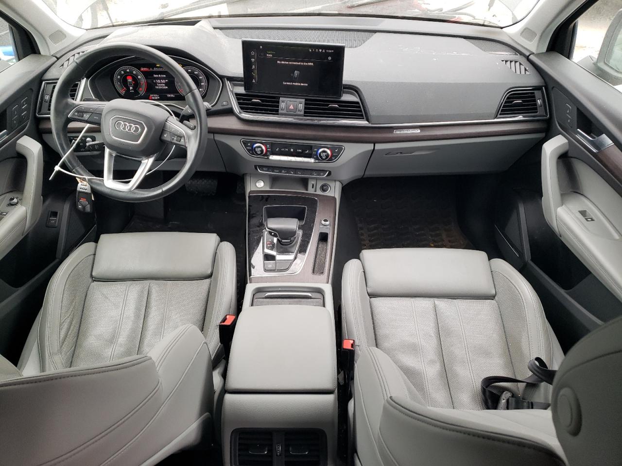 2021 Audi Q5 VIN WA1CAAFY5M2077240 Copart auction photo, front end / rear end damage thumbnail 8