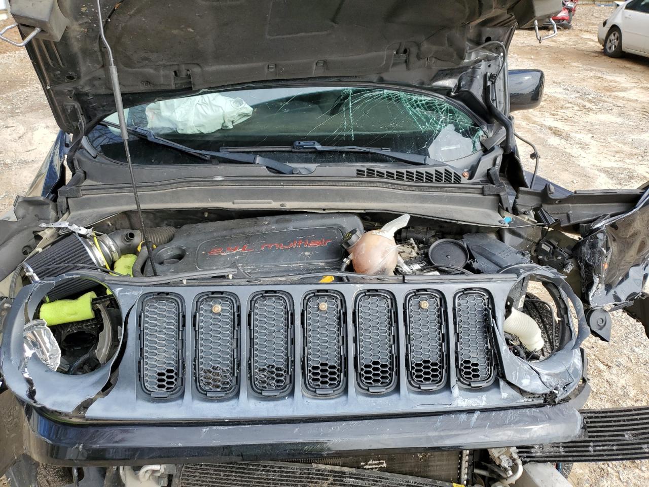 2015 Jeep Renegade VIN ZACCJBBT1FPB48318 Copart auction photo, front end damage thumbnail 14