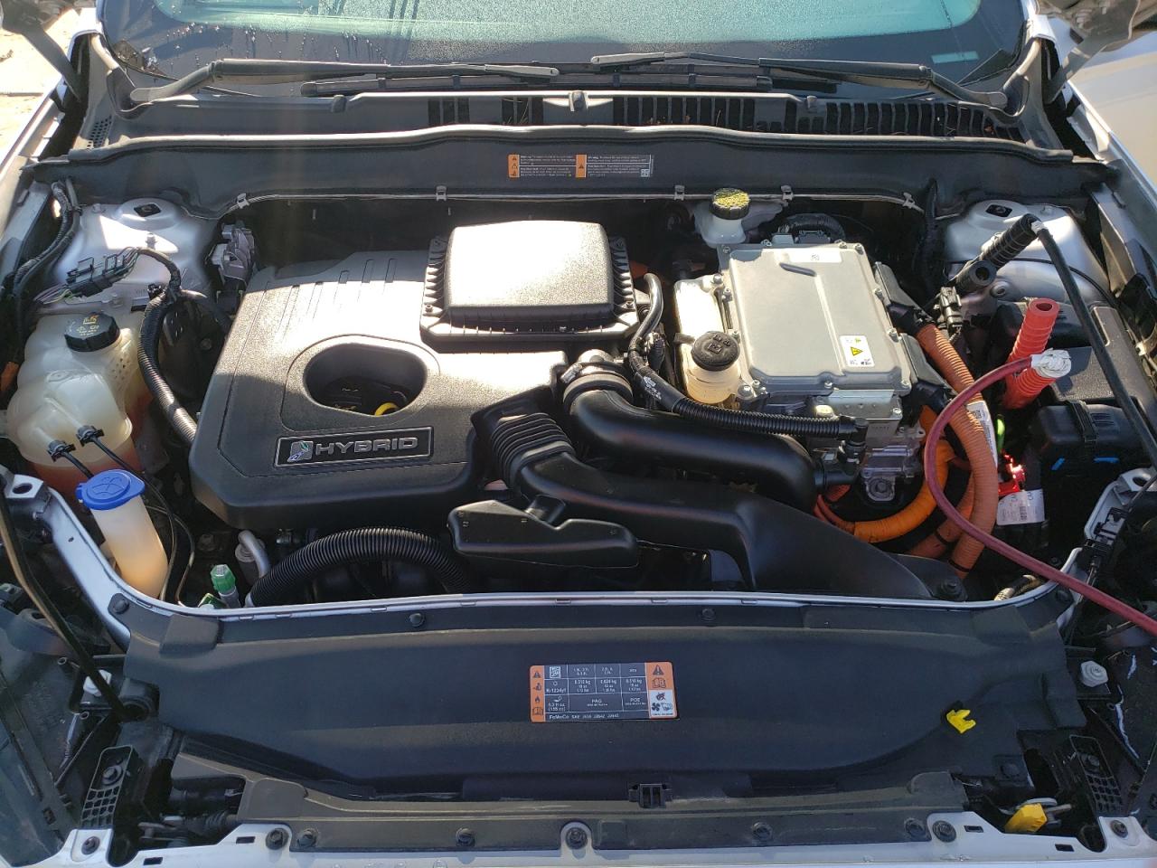2018 Ford Fusion VIN 3FA6P0LU5JR117293 Copart auction photo, front end damage thumbnail 11