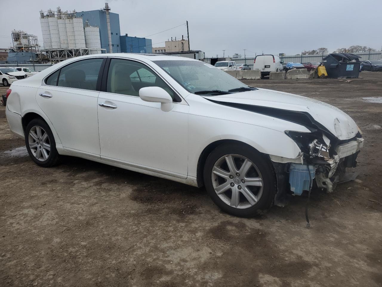 2008 Lexus ES VIN JTHBJ46G882199315 Copart auction photo, front end damage thumbnail 4