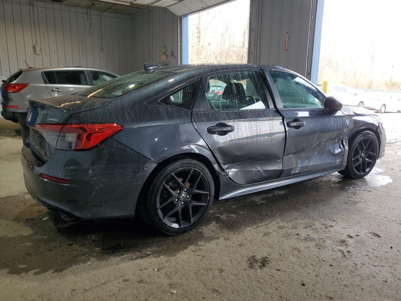2024 Honda Civic VIN 2HGFE2F57RH545861 Copart auction photo, side / minor dent/scratches damage thumbnail 3