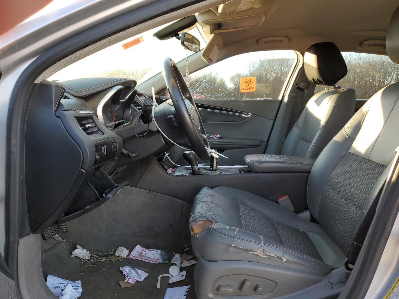 2016 Chevrolet Impala VIN 2G1115S3XG9115767 Copart auction photo, all over damage thumbnail 7