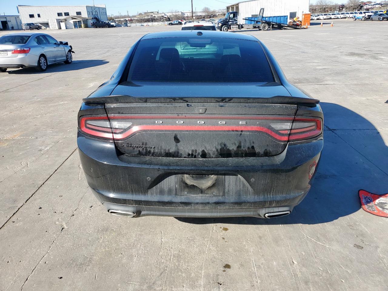 2018 Dodge Charger VIN 2C3CDXBG3JH186249 Copart auction photo, side damage thumbnail 6
