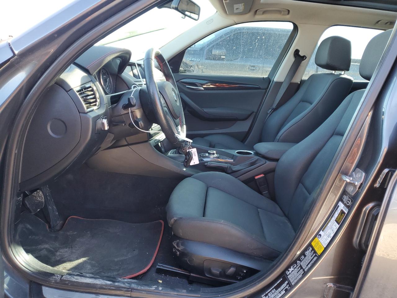 2015 BMW X1 VIN WBAVL1C55FVY32792 Copart auction photo, front end / side damage thumbnail 7