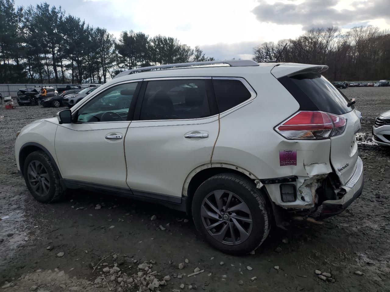 2016 Nissan Rogue VIN 5N1AT2MV4GC861134 Copart auction photo, rear end damage thumbnail 2