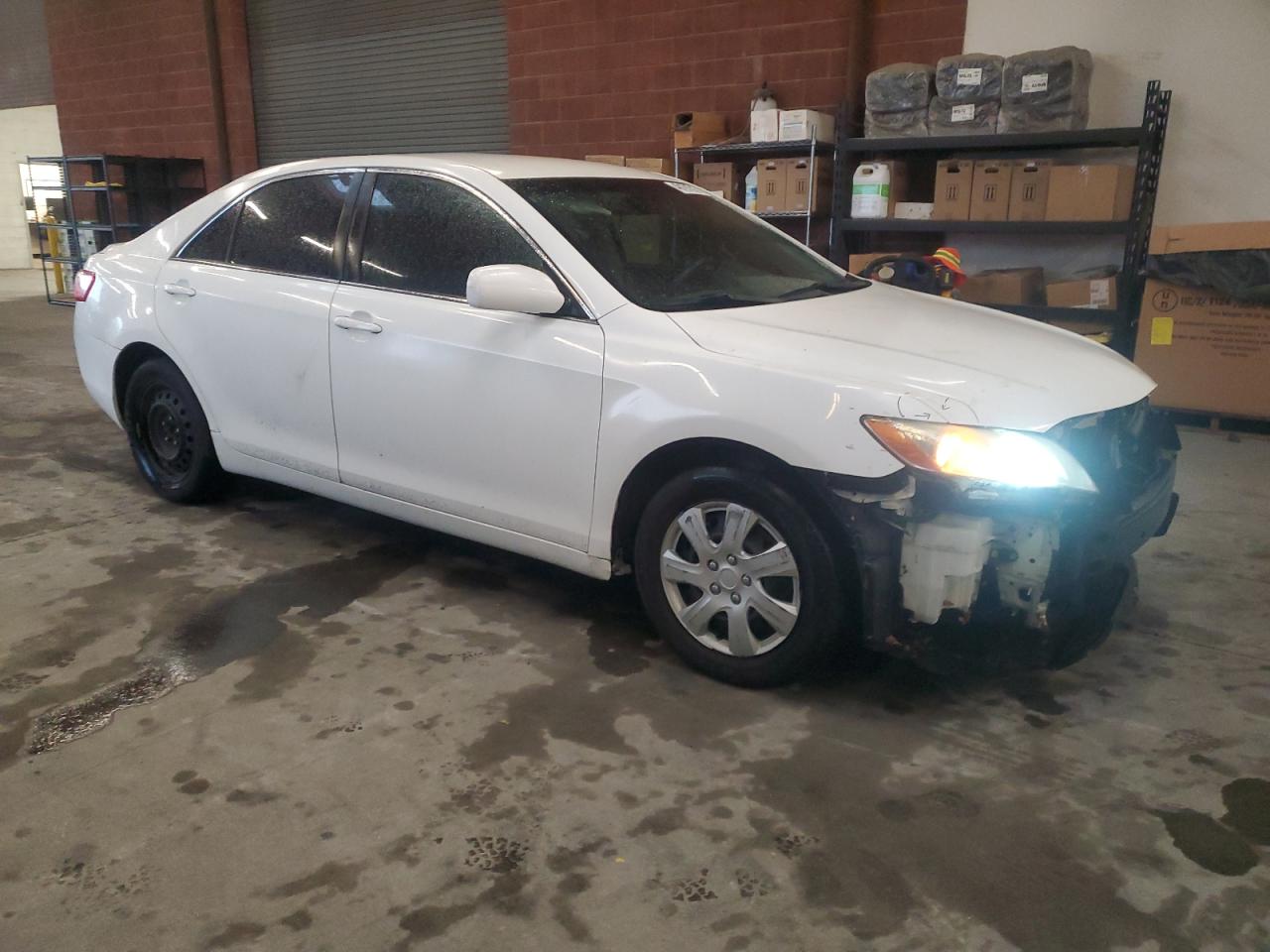 2007 Toyota Camry VIN 4T1BE46K07U549822 Copart auction photo, front end / rear end damage thumbnail 4
