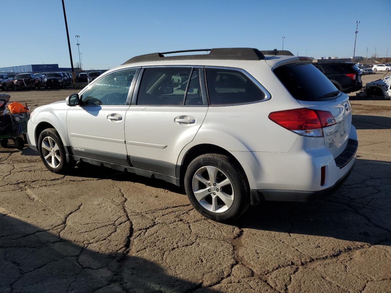 2013 Subaru Outback VIN 4S4BRBKC3D3295306 Copart auction photo, front end damage thumbnail 2