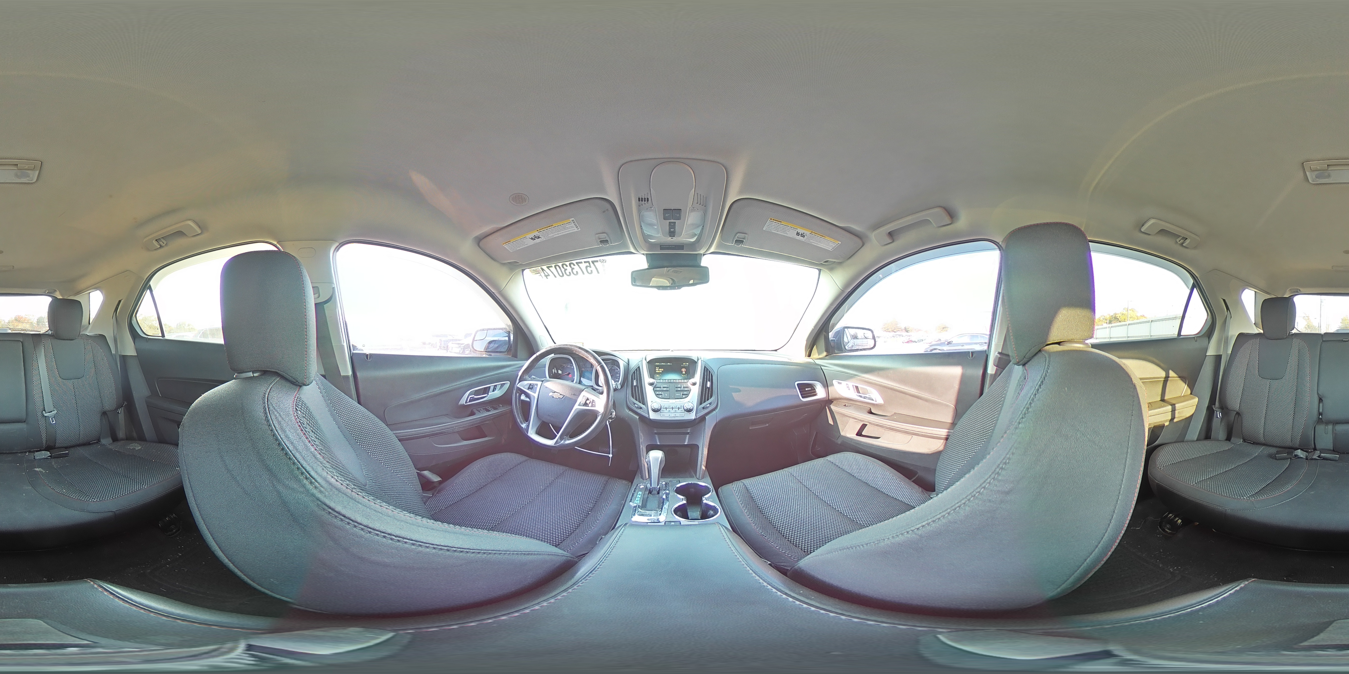 2012 Chevrolet Equinox VIN 2GNFLEEK9C6146392 Copart auction photo, rear end / front end damage thumbnail 14