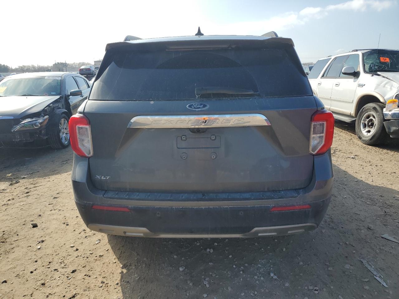 2023 Ford Explorer VIN 1FMSK7DH9PGA28744 Copart auction photo, front end / mechanical damage thumbnail 6