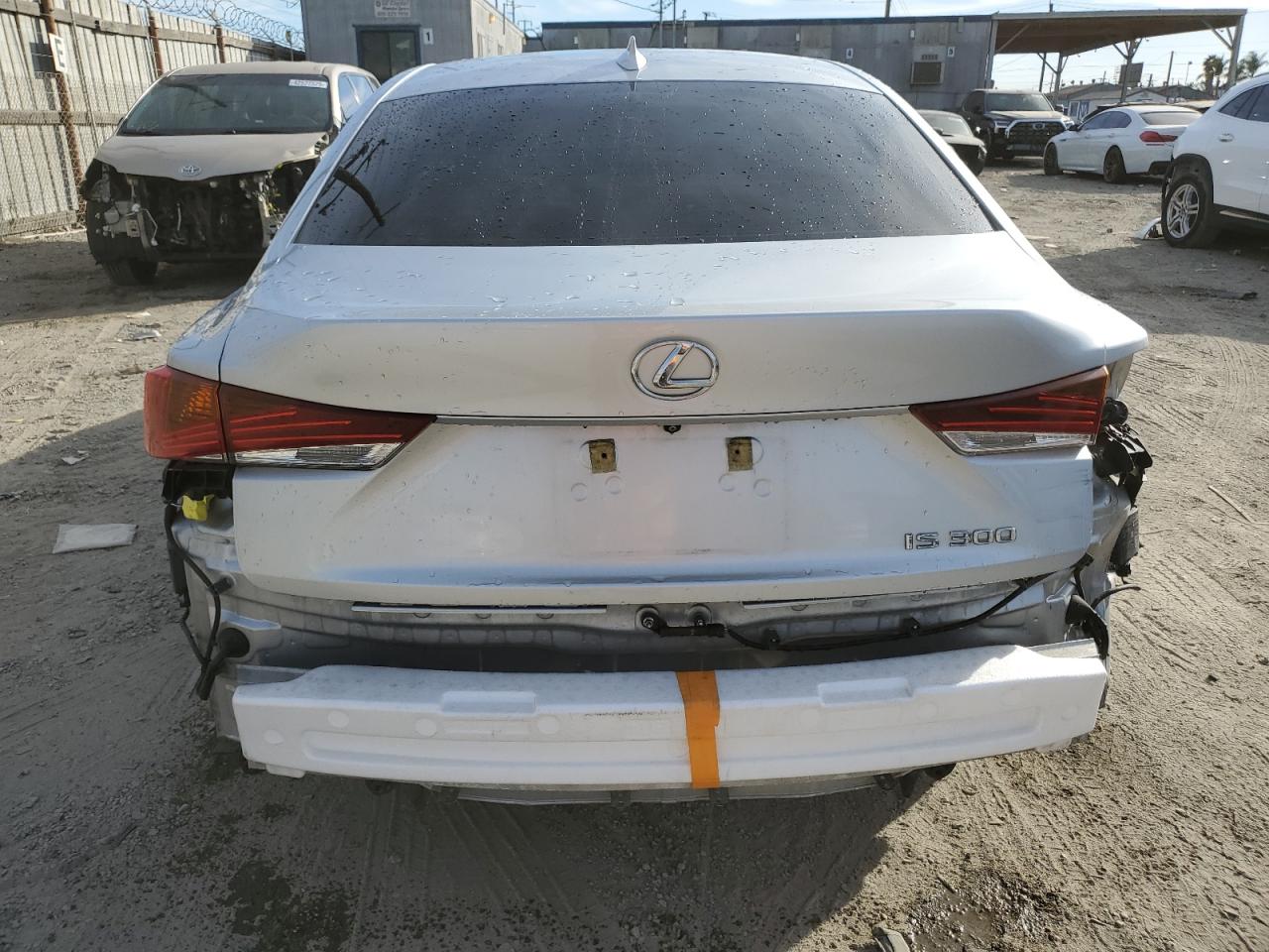 2018 Lexus IS VIN JTHBA1D29J5073863 Copart auction photo, rear end damage thumbnail 6
