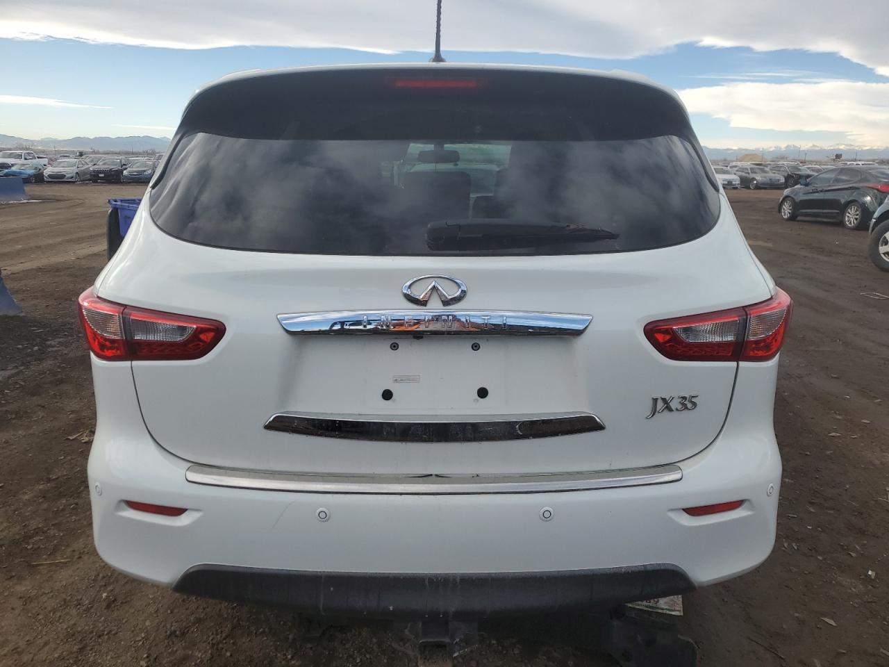 2013 Infiniti JX VIN 5N1AL0MM2DC310255 Copart auction photo, front end damage thumbnail 6