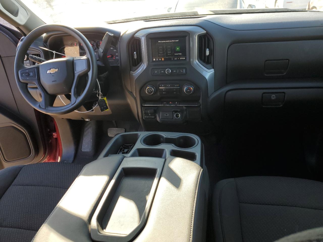 2020 Chevrolet Silverado VIN 1GCRYBEH8LZ306390 Copart auction photo, rear end damage thumbnail 8