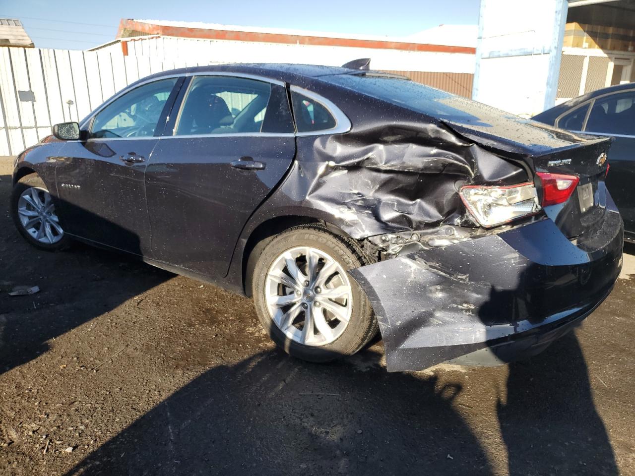 2023 Chevrolet Malibu VIN 1G1ZD5STXPF190941 Copart auction photo, rear end / side damage thumbnail 2