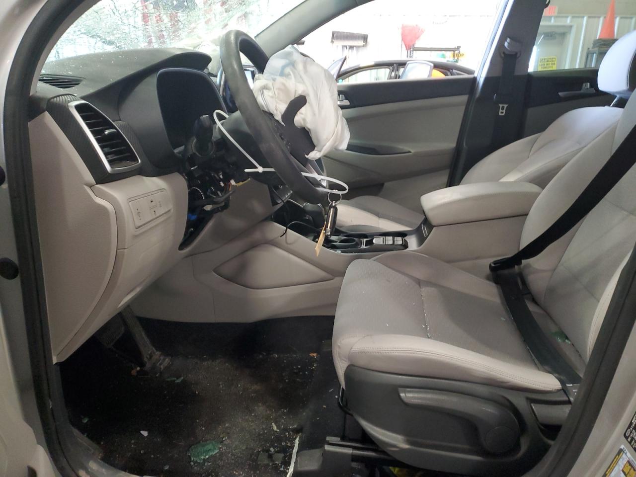 2020 Hyundai Tucson VIN KM8J2CA45LU217862 Copart auction photo, all over damage thumbnail 7