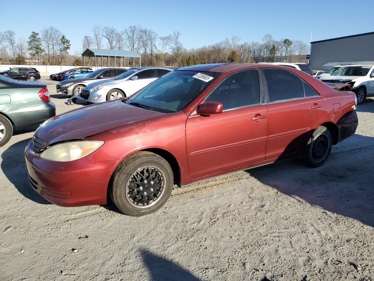 2004 Toyota Camry VIN 4T1BE32K44U279652
