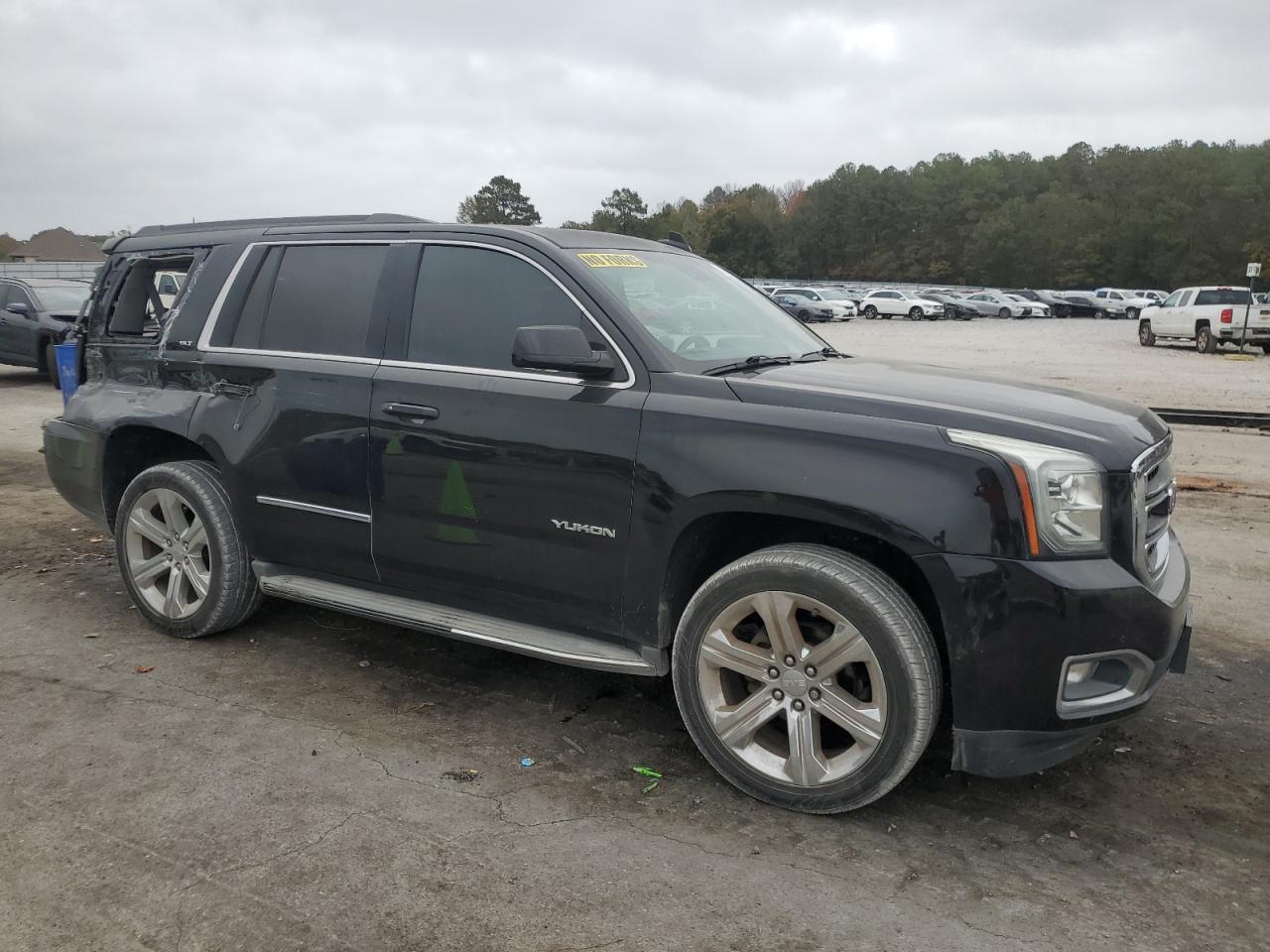 2016 GMC Yukon VIN 1GKS2BKC3GR308134 Copart auction photo, side damage thumbnail 4