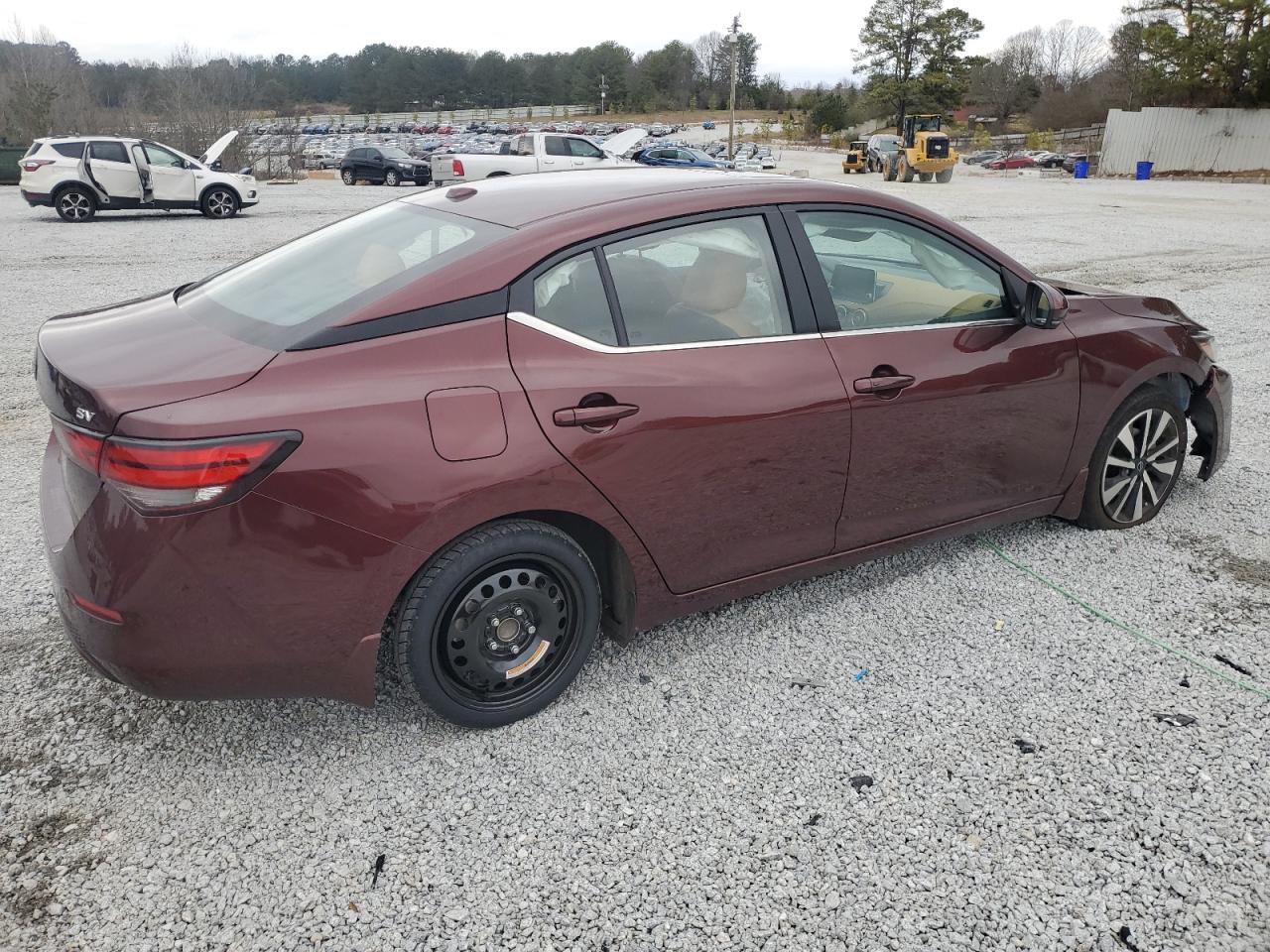 2024 Nissan Sentra VIN 3N1AB8CV4RY378686 Copart auction photo, front end damage thumbnail 3