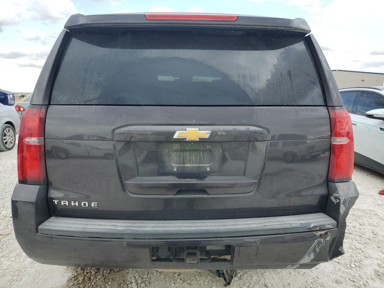 2015 Chevrolet Tahoe VIN 1GNSCBKC5FR215906 Copart auction photo, side / rear end damage thumbnail 6