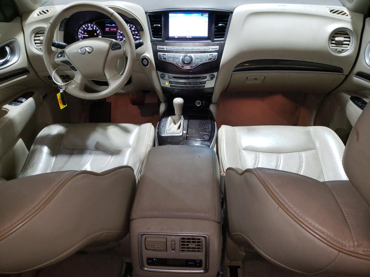 2014 Infiniti QX60 VIN 5N1AL0MM1EC500338 Copart auction photo, front end damage thumbnail 8