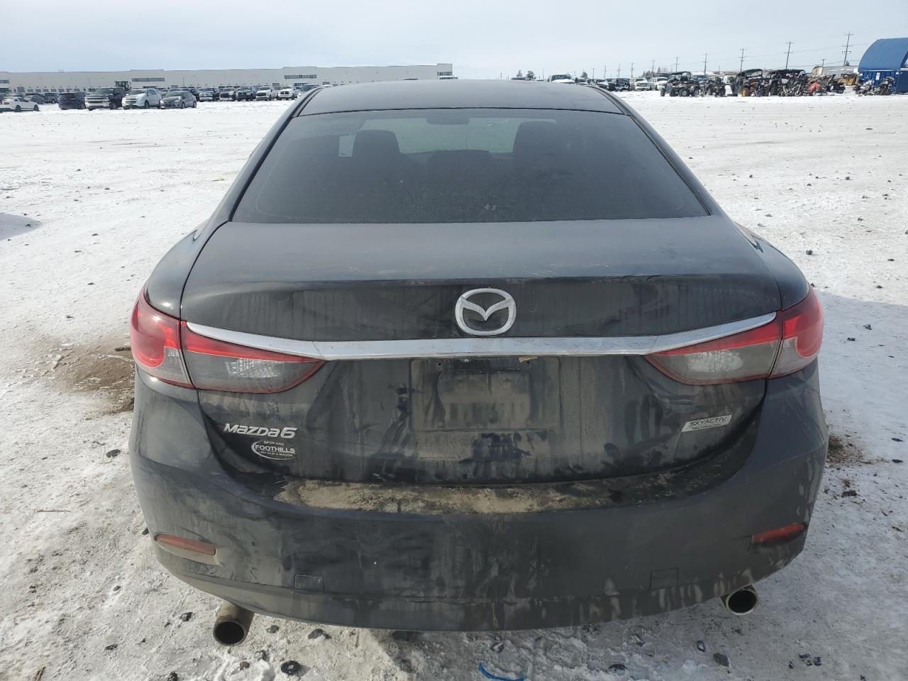 2015 Mazda 6 VIN JM1GJ1U56F1223959 Copart auction photo, front end / side damage thumbnail 6