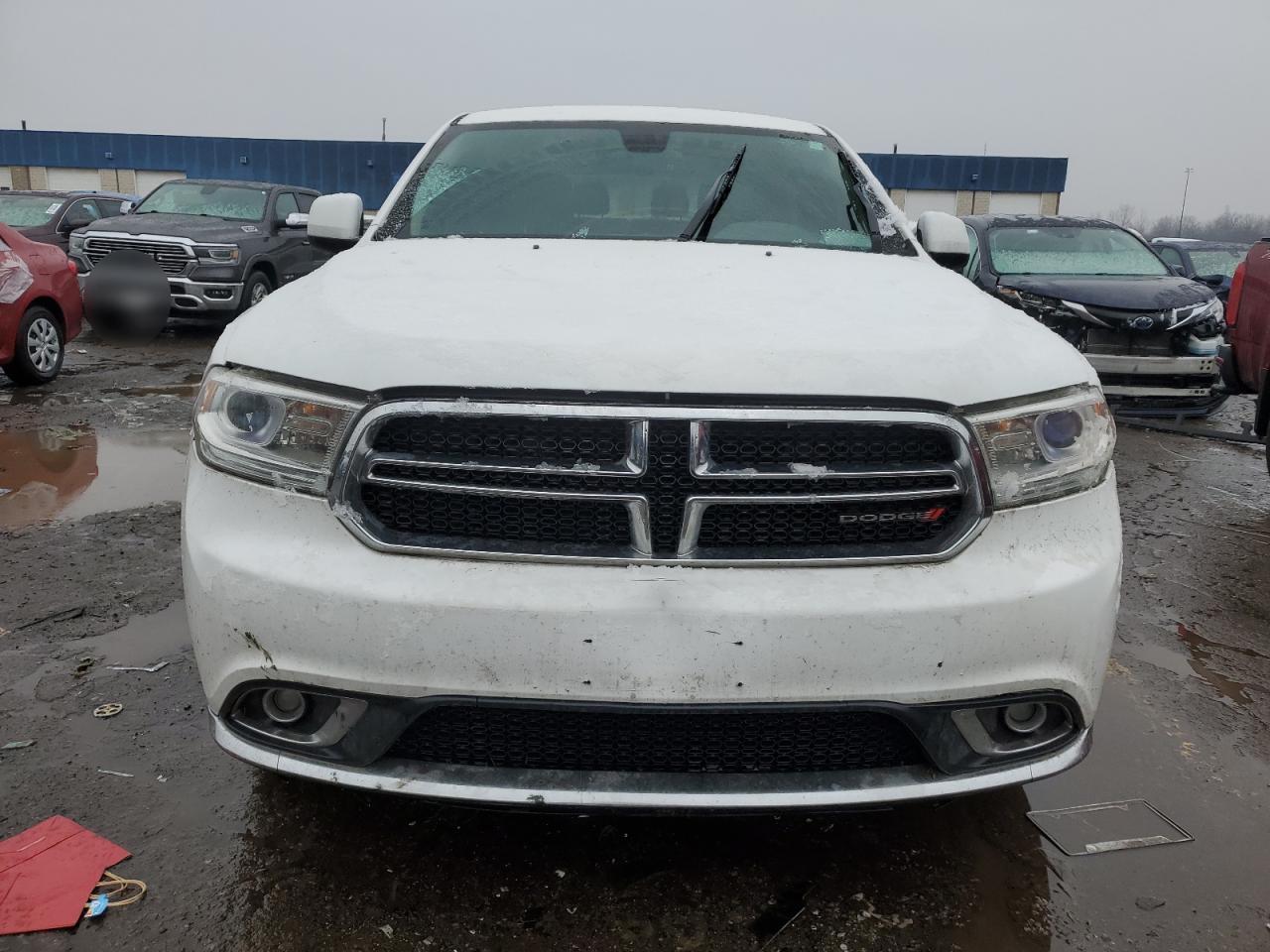 2015 Dodge Durango VIN 1C4RDJAG8FC101694 Copart auction photo, front end damage thumbnail 5