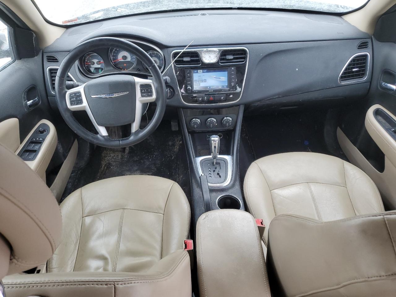 2012 Chrysler 200 VIN 1C3CCBCB1CN175365 Copart auction photo, front end damage thumbnail 8