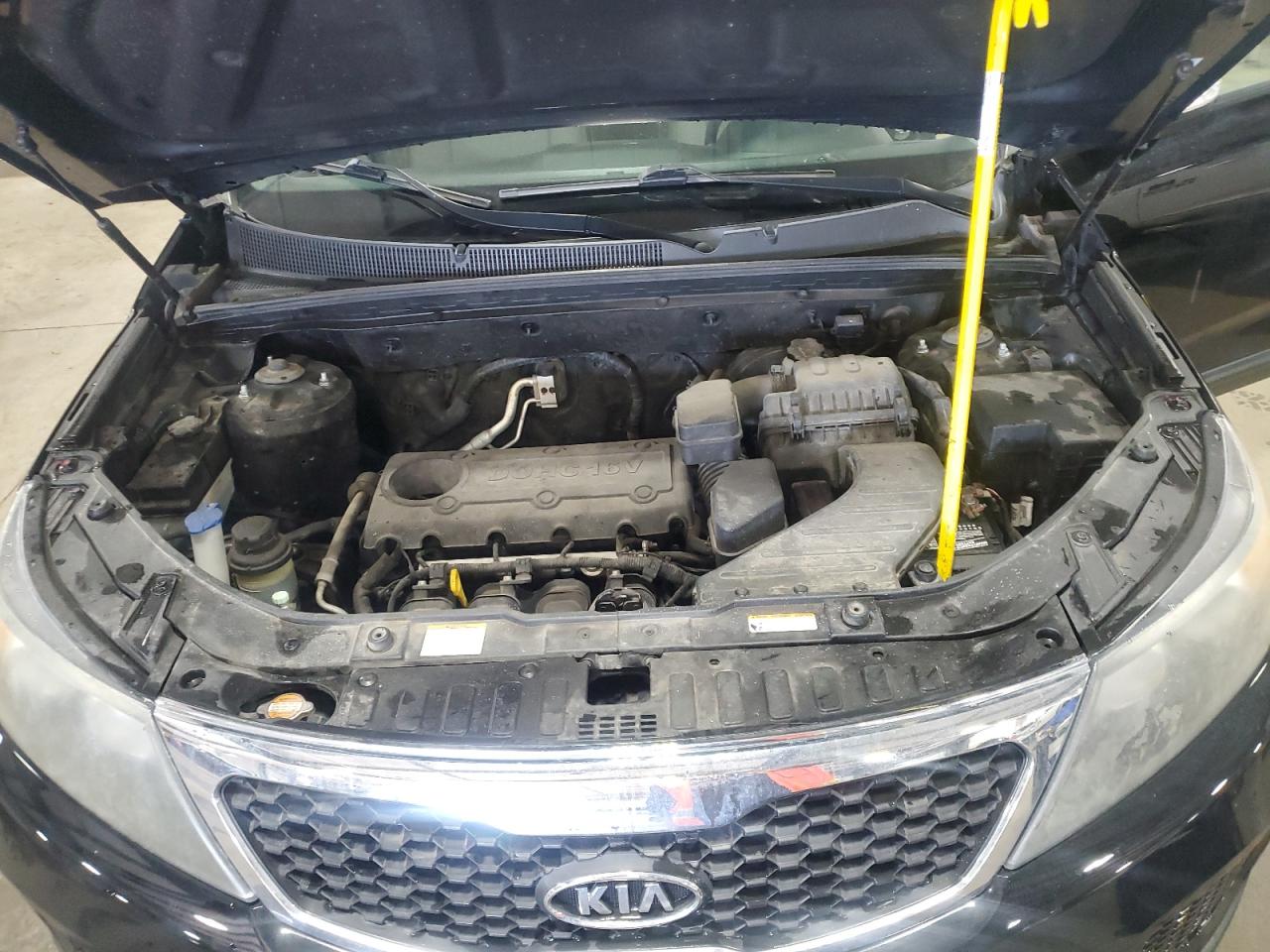 2011 KIA Sorento VIN 5XYKT3A13BG186493 Copart auction photo, front end damage thumbnail 12