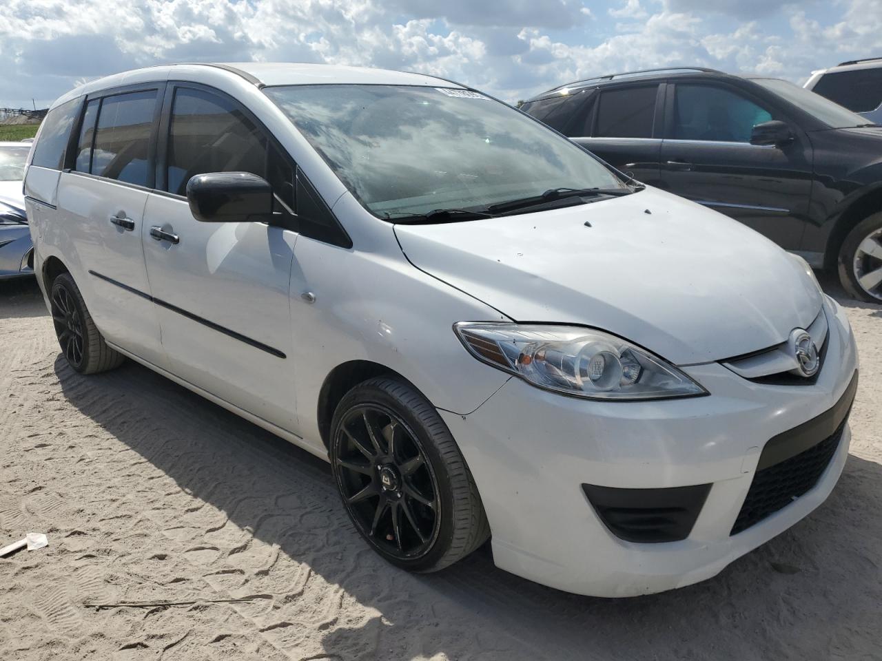 2008 Mazda 5 VIN JM1CR293780319161 Copart auction photo, rear end damage thumbnail 4
