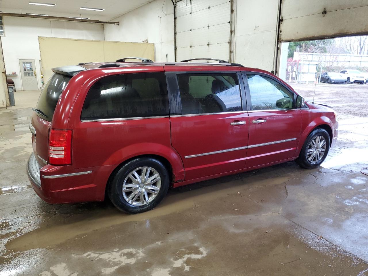 2010 Chrysler Town & Country VIN 2A4RR7DX5AR376109 Copart auction photo, front end / all over damage thumbnail 3
