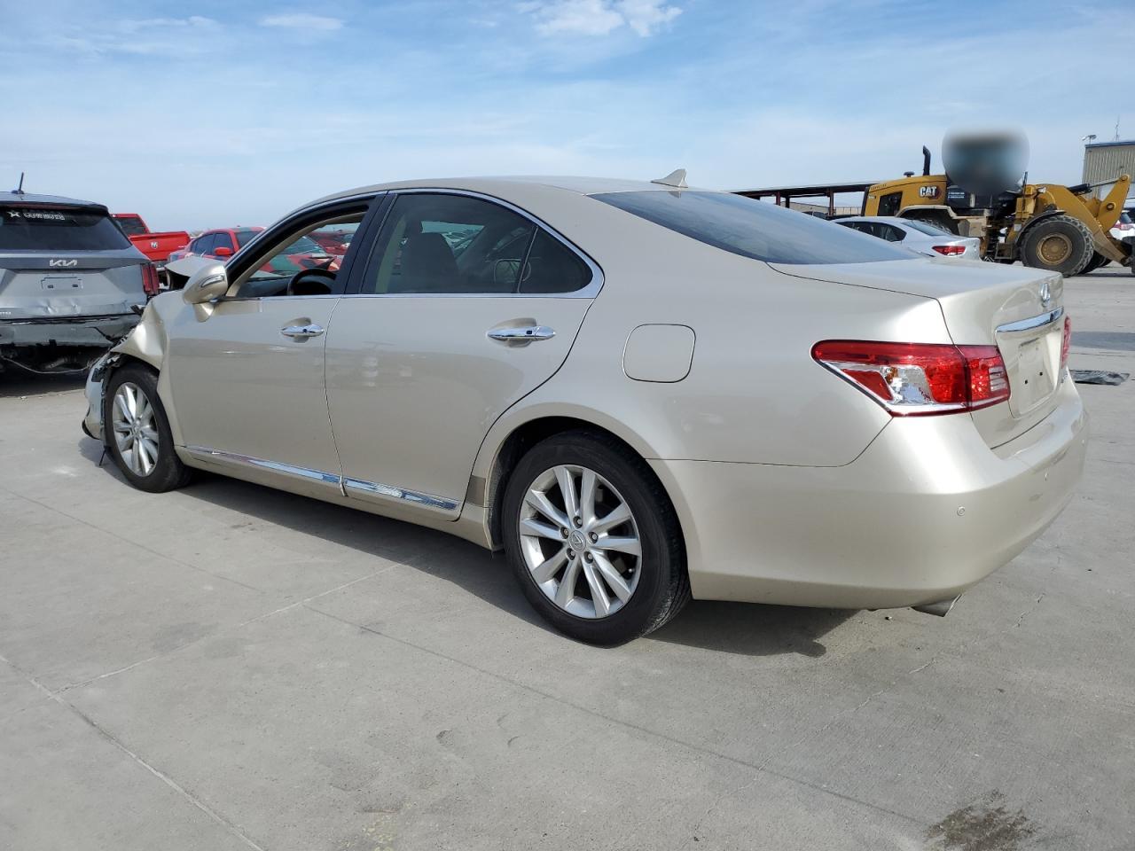2012 Lexus ES VIN JTHBK1EG5C2492871 Copart auction photo, front end damage thumbnail 2