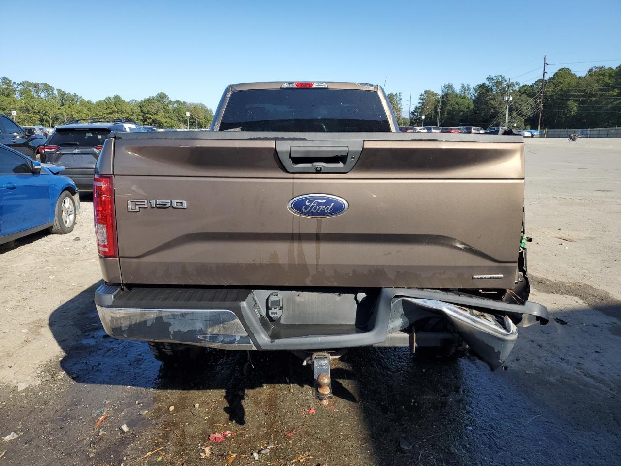 2016 Ford F-150 VIN 1FTNF1EF4GKE41328 Copart auction photo, all over damage thumbnail 6